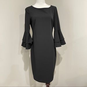 CALVIN KLEIN BLACK DRESS SZ 10